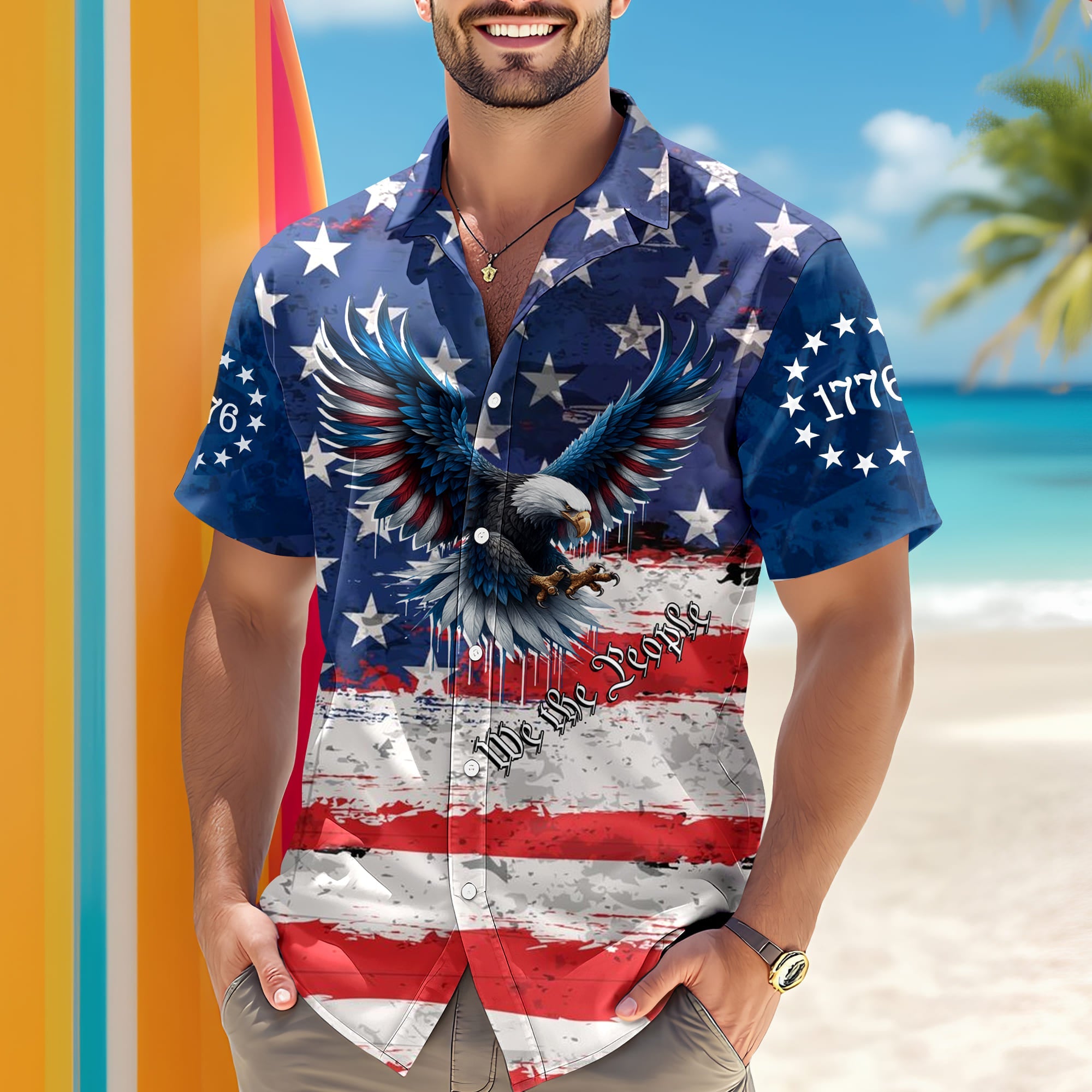 We The People Hawaii Shirt Gifts For Him