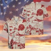 US Marine Corps 250 Years Of Service Hawaiian Shirt Semper Fidely Apparel Gifts For Veteran