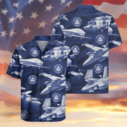 US Naval Aviation Enterprise Hawaiian Shirt 250 Years Anniversary Patriotic Clothing Gifts
