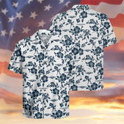 US Navy Submarine Hawaiian Shirt 250 Years Hibiscus Tropical Aloha Shirt Gifts For Sailor