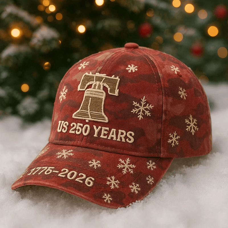 US 250th Anniversary Art Hat, Ideal Gift For Veterans & Military Fans, Perfect For Christmas