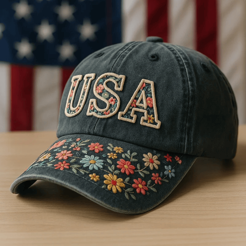 US 250th Anniversary Hat, Unique Patriotic Gift Idea, Best Seller Patriotic Cap