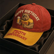 US Veterans 250th Anniversary Printed Casual Hat, Happy Birthday Cap, Perfect Gift for Men