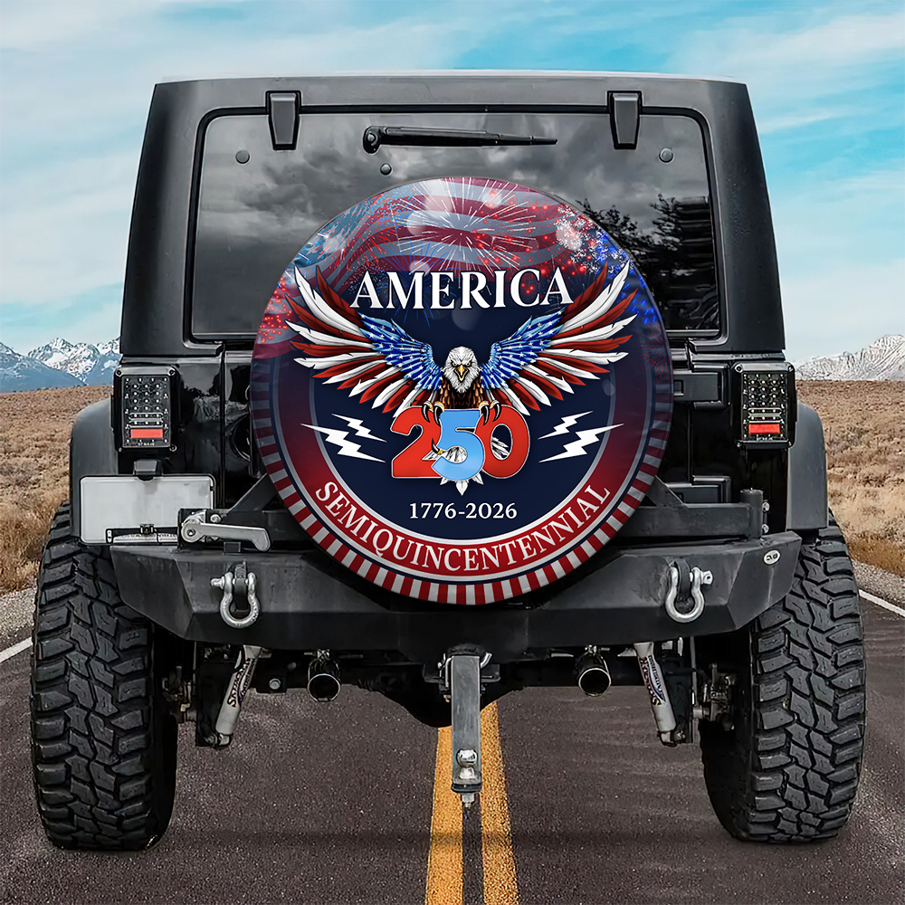 250 Years America Semiquincentennial Tire Cover CH07 910224
