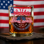 American 250 Years Semiquincentennial – Patriotic Gift 2026 Whiskey Glass LM32 895269