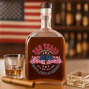 American 250 Years Semiquincentennial – Patriotic Gift 2026 Whiskey Bottle LM32 895267