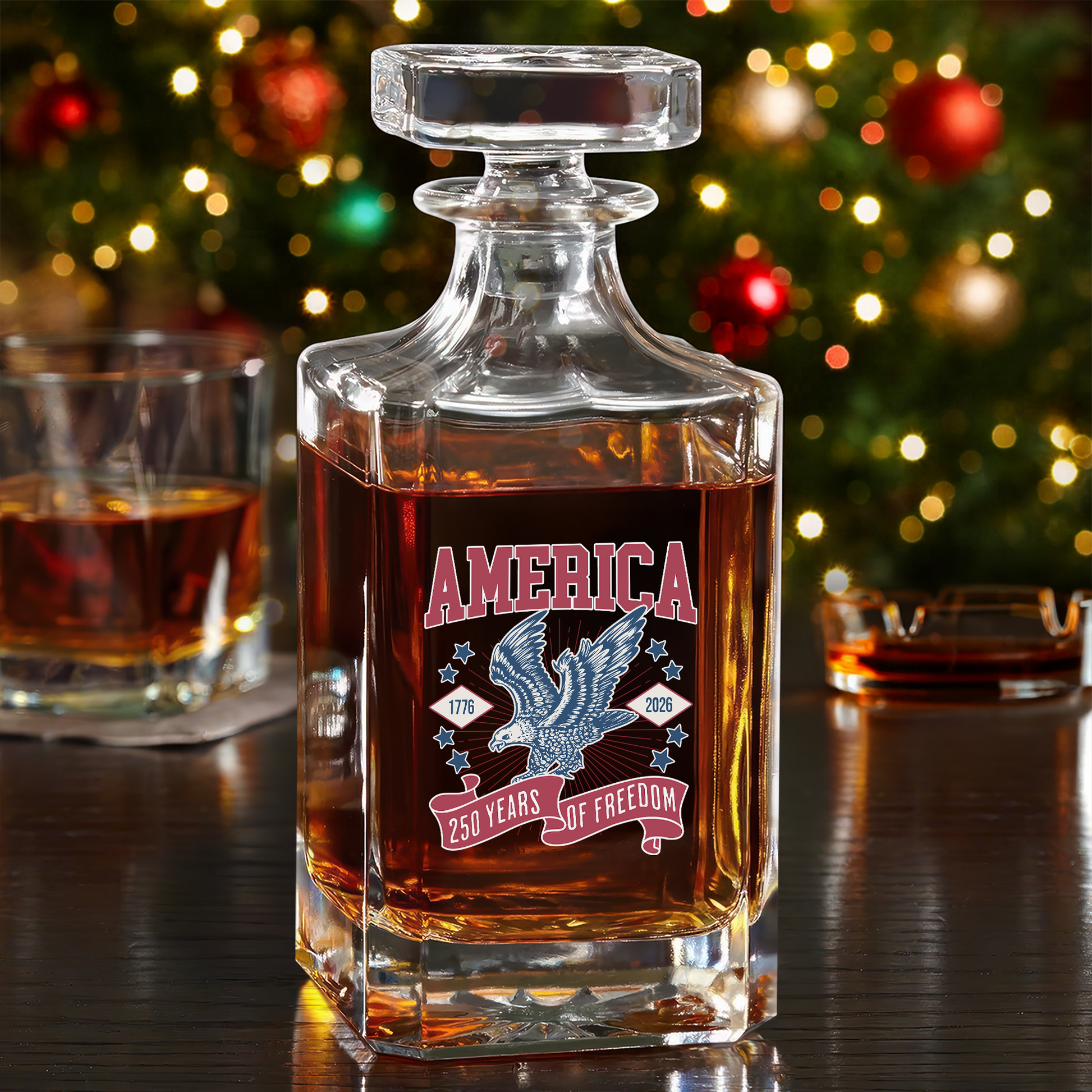 America 1776 - 2026 250 Years Of Freedom Decanter HA75 897026