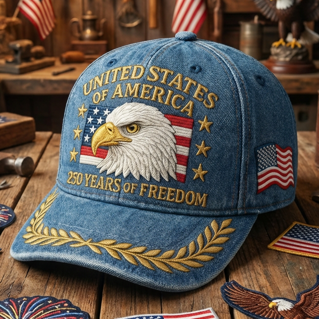 250th Anniversary Commemorative Cap — 1776–2026