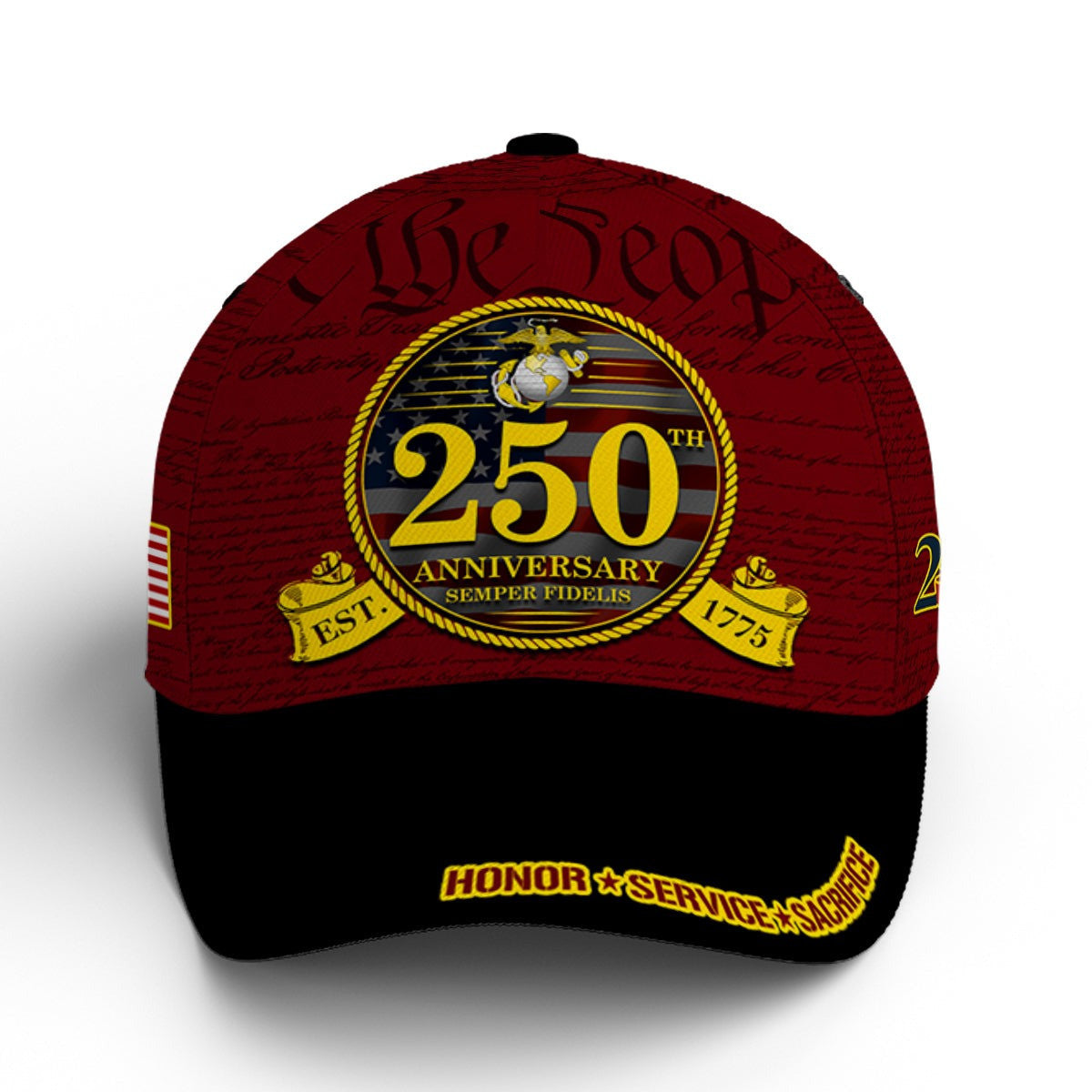 250th Anniversary Hat Semper Fidelis EST 1775 We People Cap Presents Ideas
