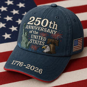 250th Anniversary Of the United States Hat Statue Of Liberty Eagle Bell Cap Gift For Him