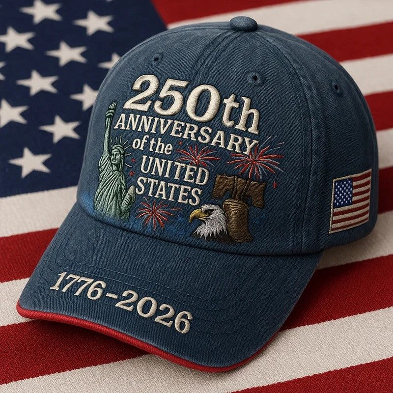 250th Anniversary Of the United States Hat Statue Of Liberty Eagle Bell Cap Gift For Him