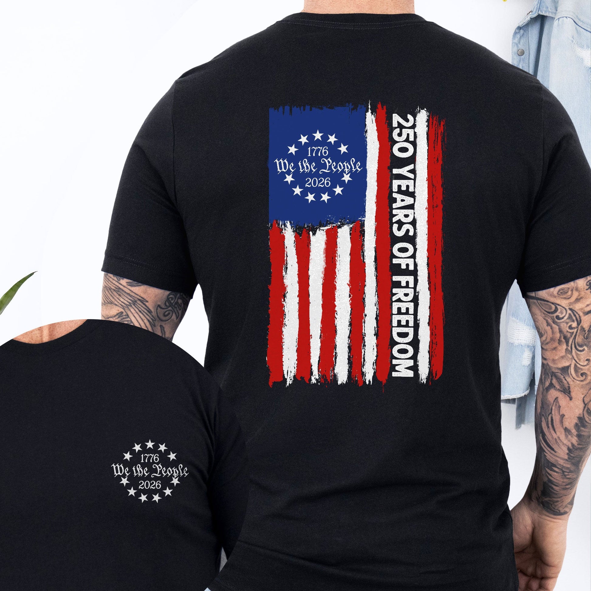 250th Of Freedom T-Shirt 1776 We The People 2026 Awesome Apparel Ideas For Your Friends