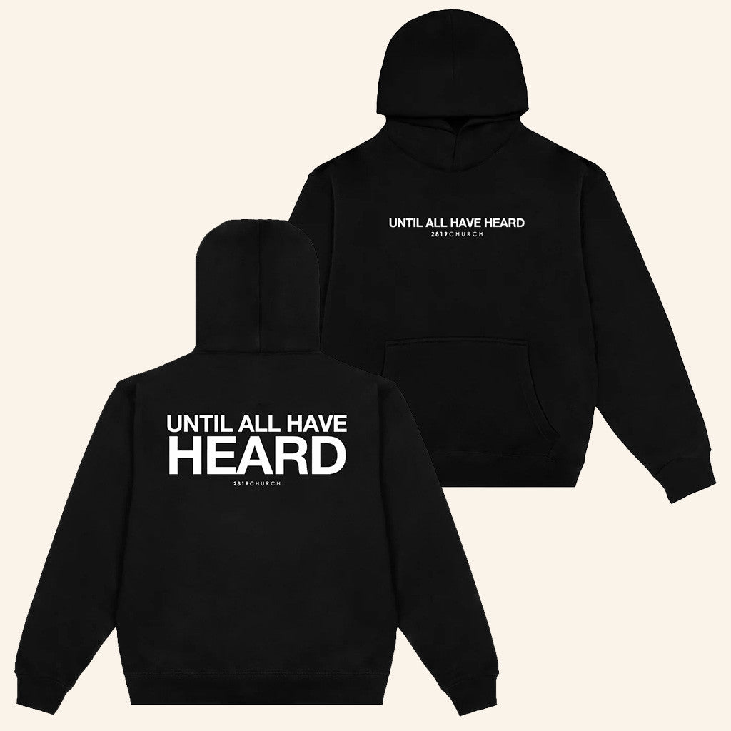 2819 Merch Until All Have Heard Black Hoodie Christmas Gifts For Wife - Thriftgiftshop