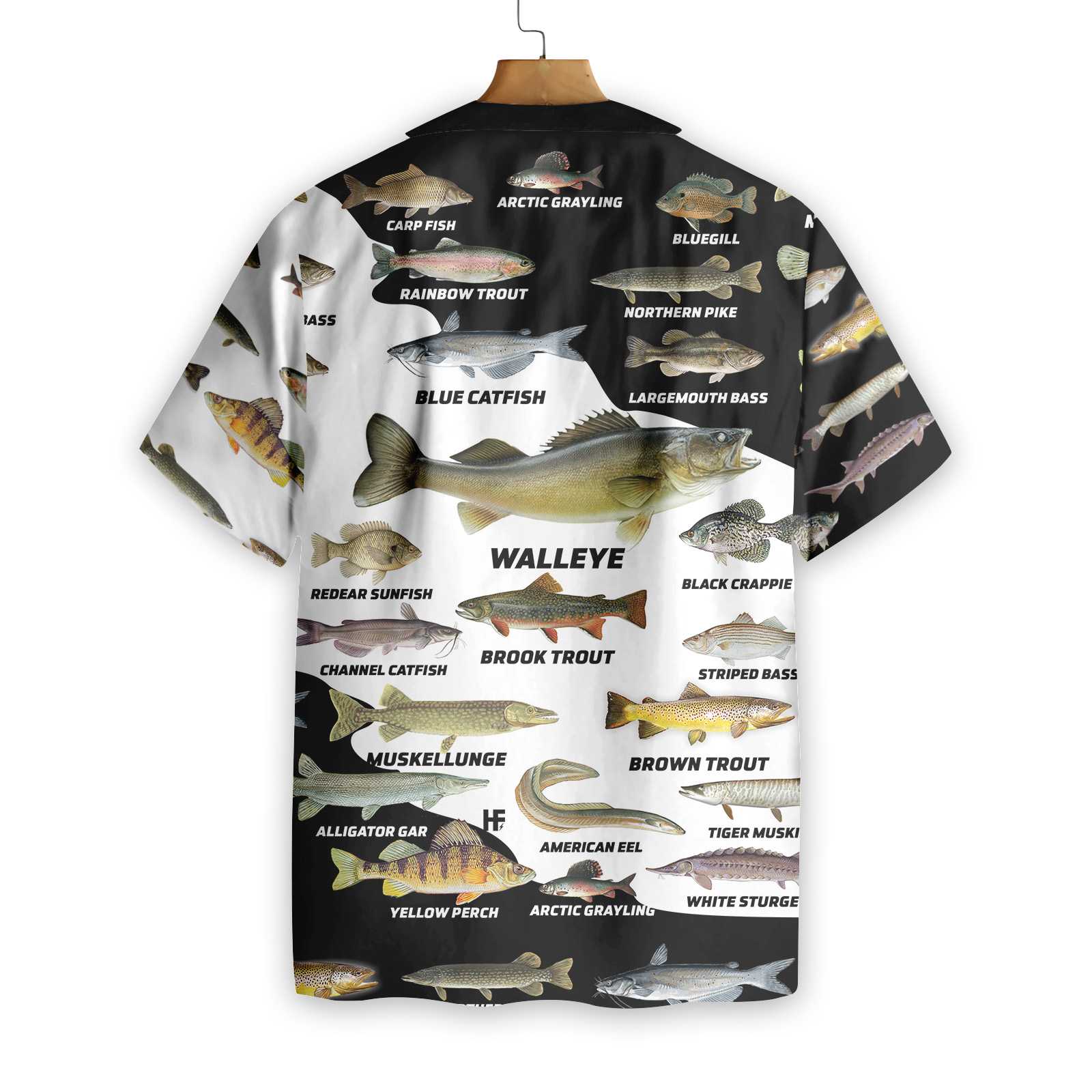 3D Freshwater Fish Types Hawaiian Shirt, Fishing Aloha Shirt For Men And Women - Perfect Gift For Fishing Lovers, Friends, Husband, Boyfriend, Family
