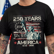 Celebrate Our America 250th Anniversary We The People Dark Shirt CH07 896688