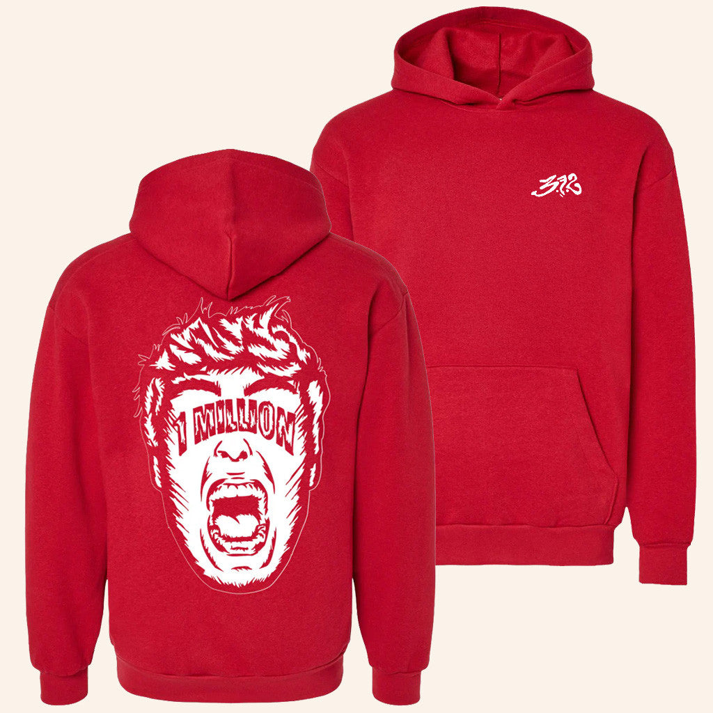 3FS Merch Red The Big 1M Hoodie 3FS Hoodie Birthday Gift Ideas For Husband - Thriftgiftshop