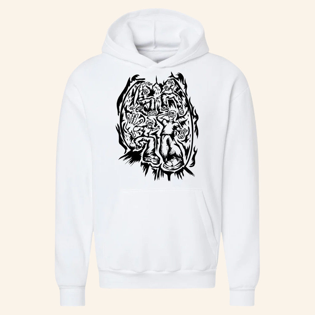 3FS Merch White Friends Hoodie 3FS Hoodie Best Gifts For Dad - Thriftgiftshop
