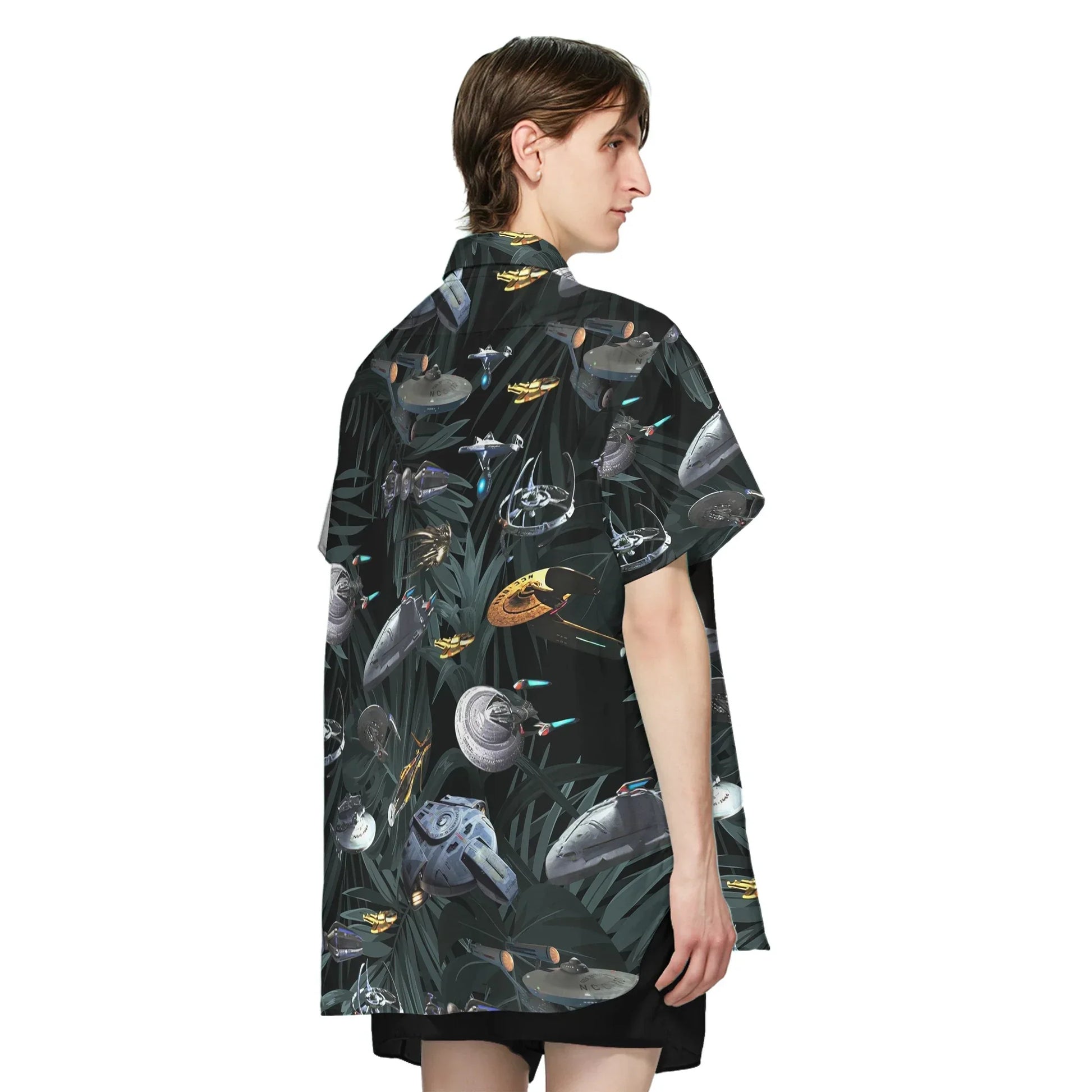 Star Trek Space Ships Hawaiian Shirt - Summer Gifts For Men, Women