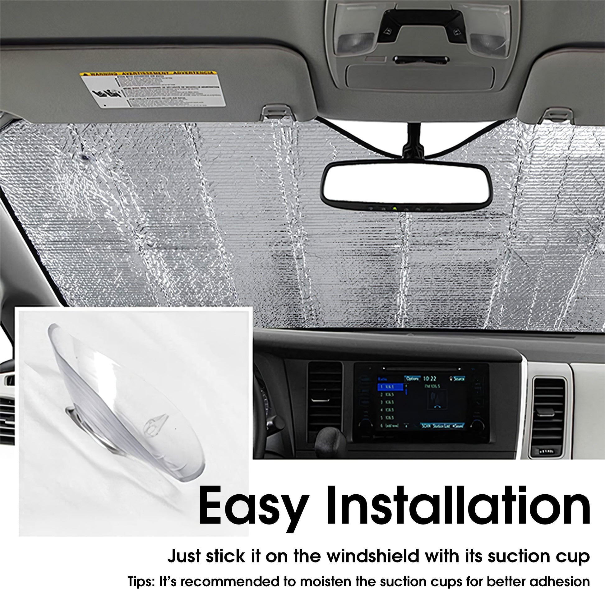 Custom Family Name Faith, Family & Freedom America 250 Years Patriotic Car Sunshade LM32 897767