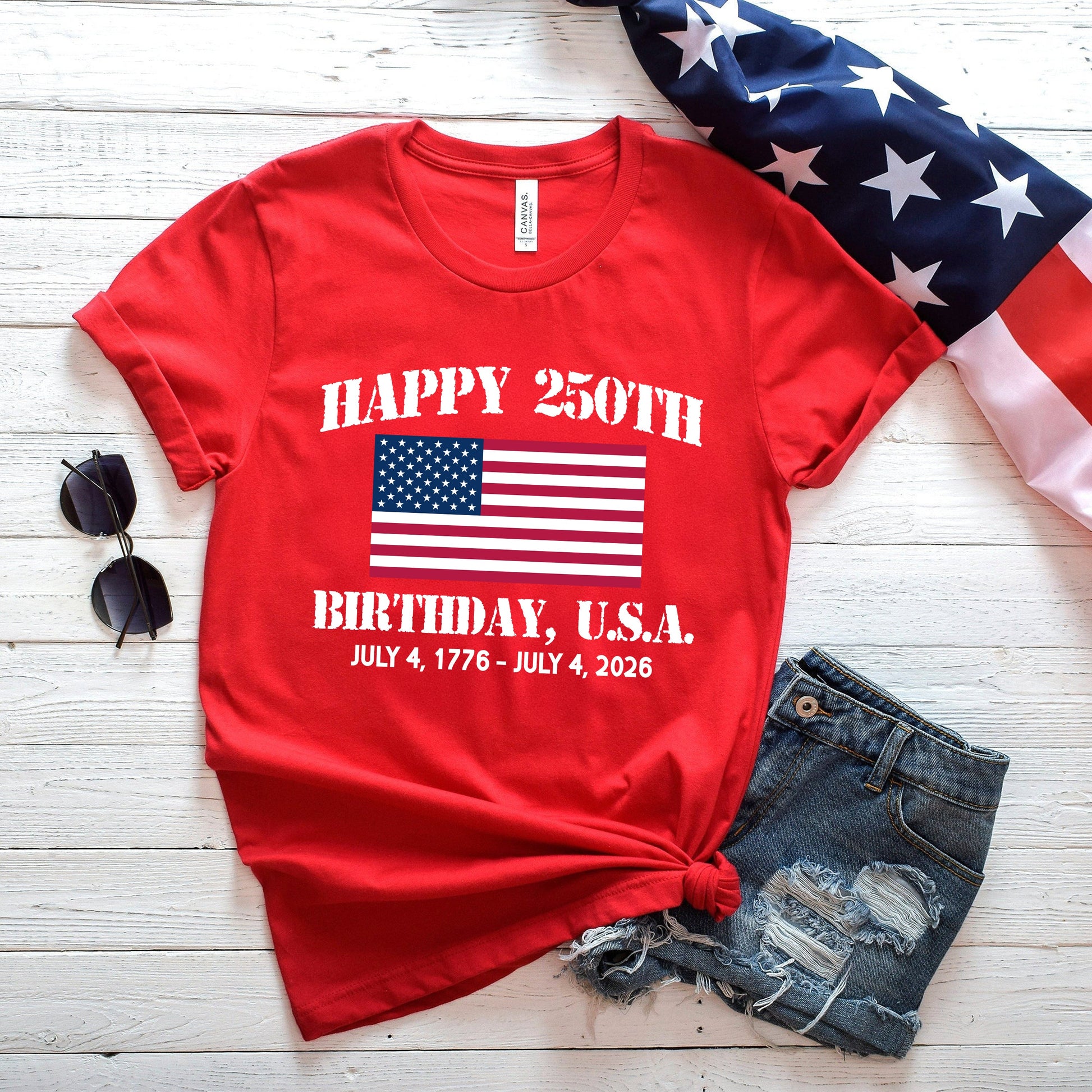 Happy 250th Birthday America Shirt TH10 898449