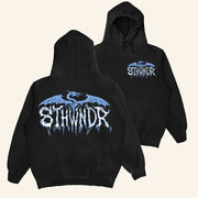 8Thwndr Merch Dragon Black Hoodie Birthday Gifts For Husband - Thriftgiftshop