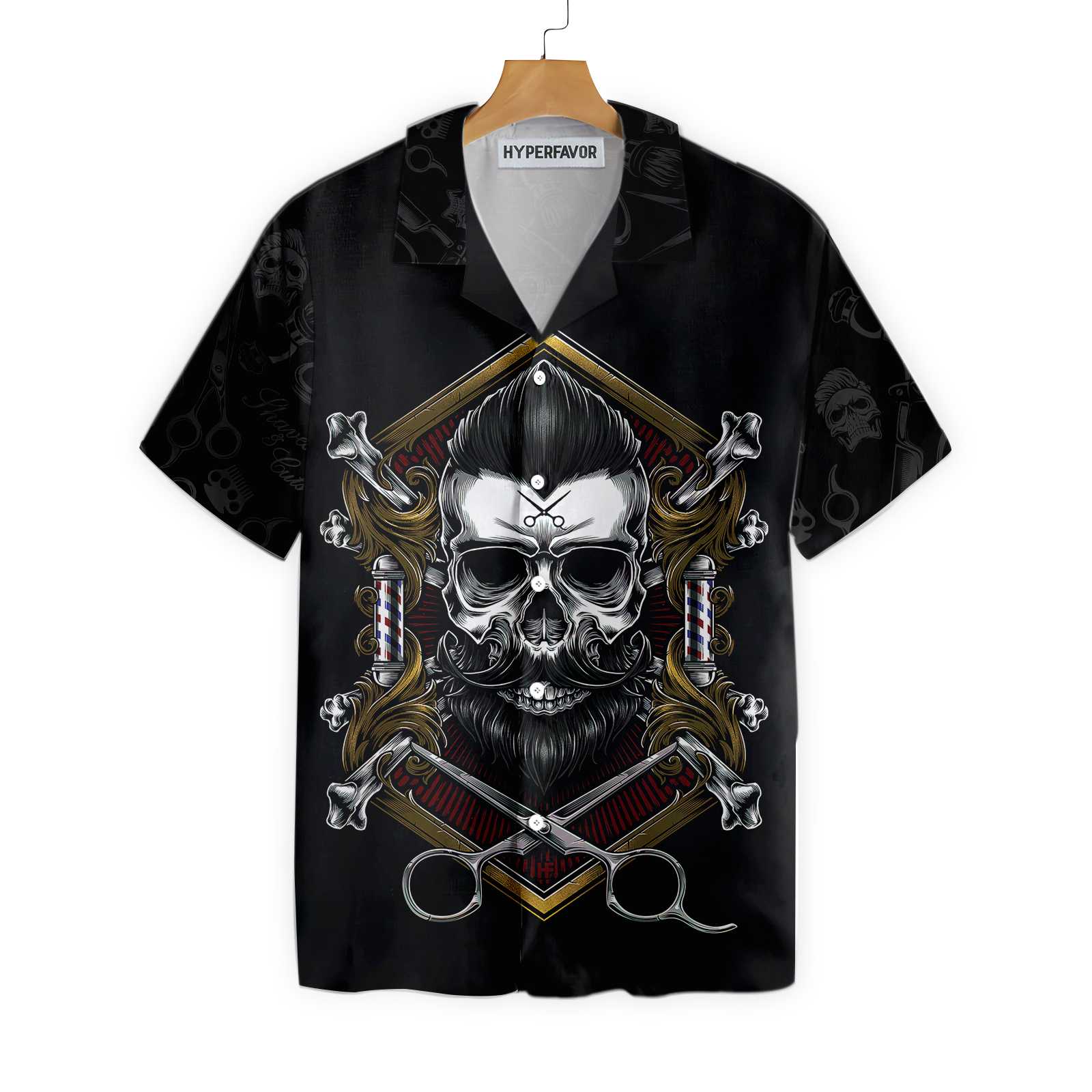 Barber Hawaiian Shirt, A Barber Is Always A Barber Aloha Shirt For Men, Perfect Gift For Barber, Friends, Husband, Boyfriend, Family