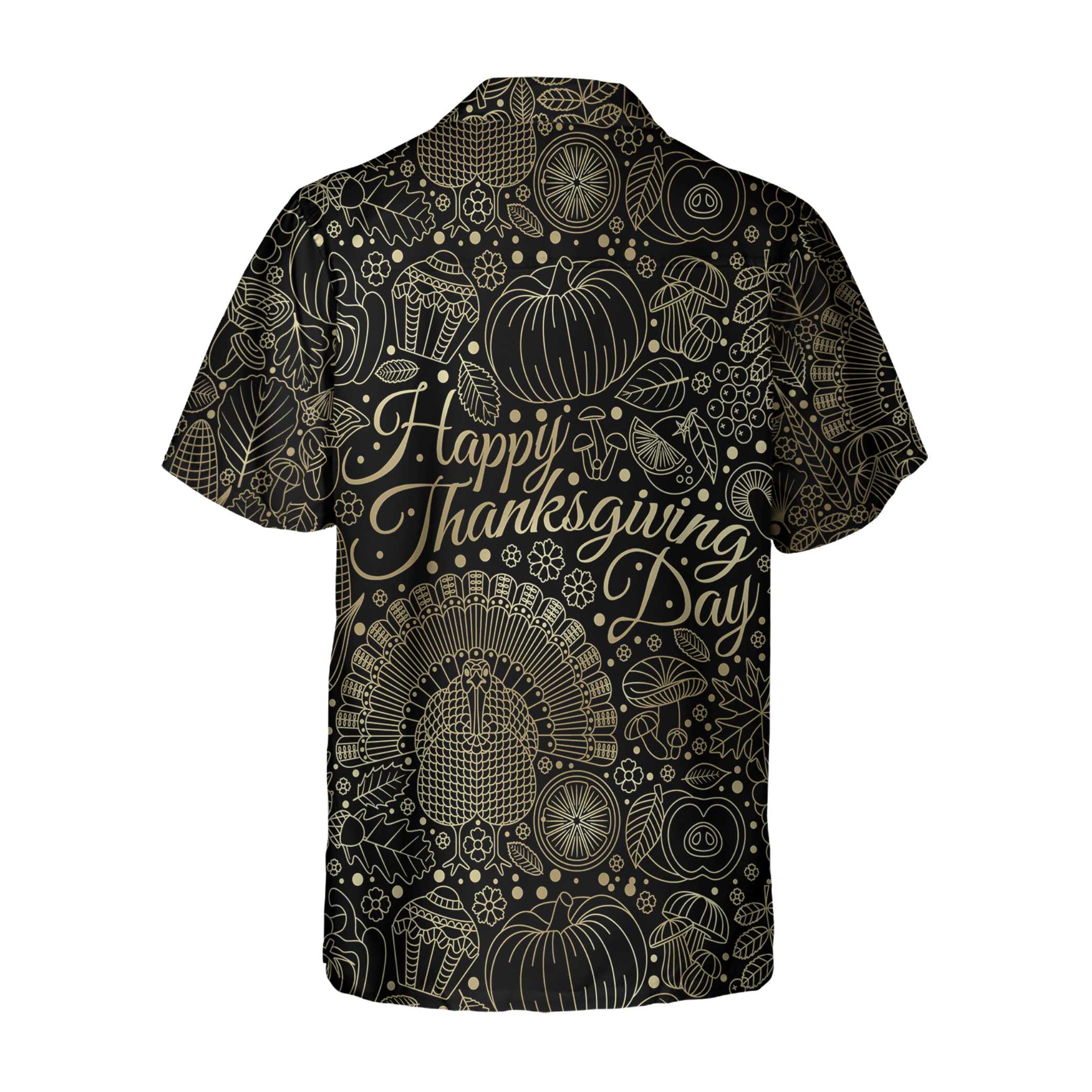 A Luxury Thanksgiving Day Hawaiian Shirt, Stylish Thanksgiving Aloha Shirt For Men And Women, Perfect Gift For Thanksgiving Day