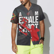 Cool Archer Archery Hawaiian Shirt, Aim Exhale Shoot Aloha Shirt For Men Women, Perfect Gift For Archery Lovers