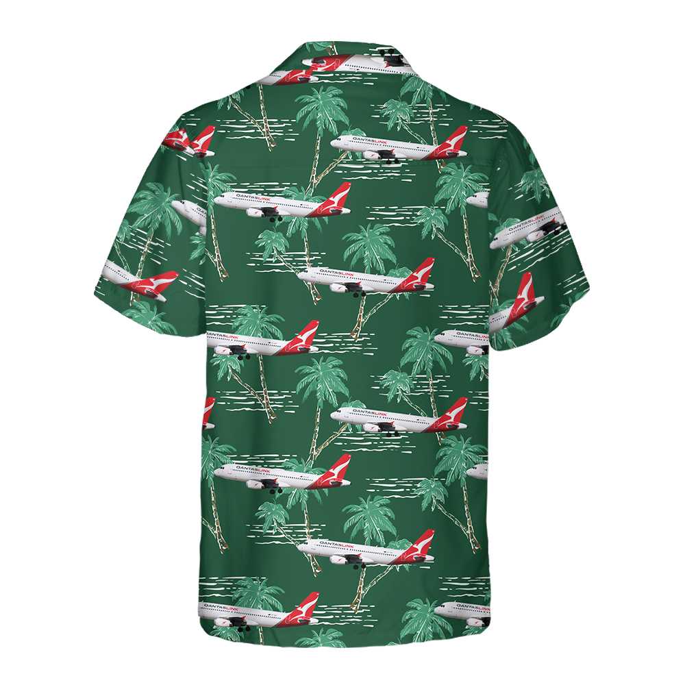 Airbus Pattern Hawaiian Shirt, Tropical Aircraft & Airplane Aloha Shirt, Aviation Shirt For Men, Perfect Gift For Friends, Husband, Boyfriend, Family