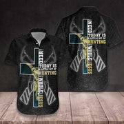 Hunting Black Hawaiian Shirt, All I Need Today is A Little Bit of Hunting Aloha Shirt For Men And Women, Perfect Gift For Friends, Husband, Boyfriend, Family, Wife, Girlfriend