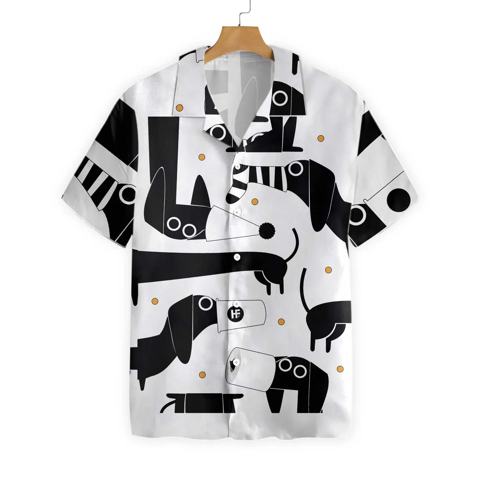 Dachshund Pattern Hawaiian Shirt, All My Dog Dachshund Pattern Aloha Shirt For Men And Women, Perfect Gift For Dachshund Lovers, Dog Lovers