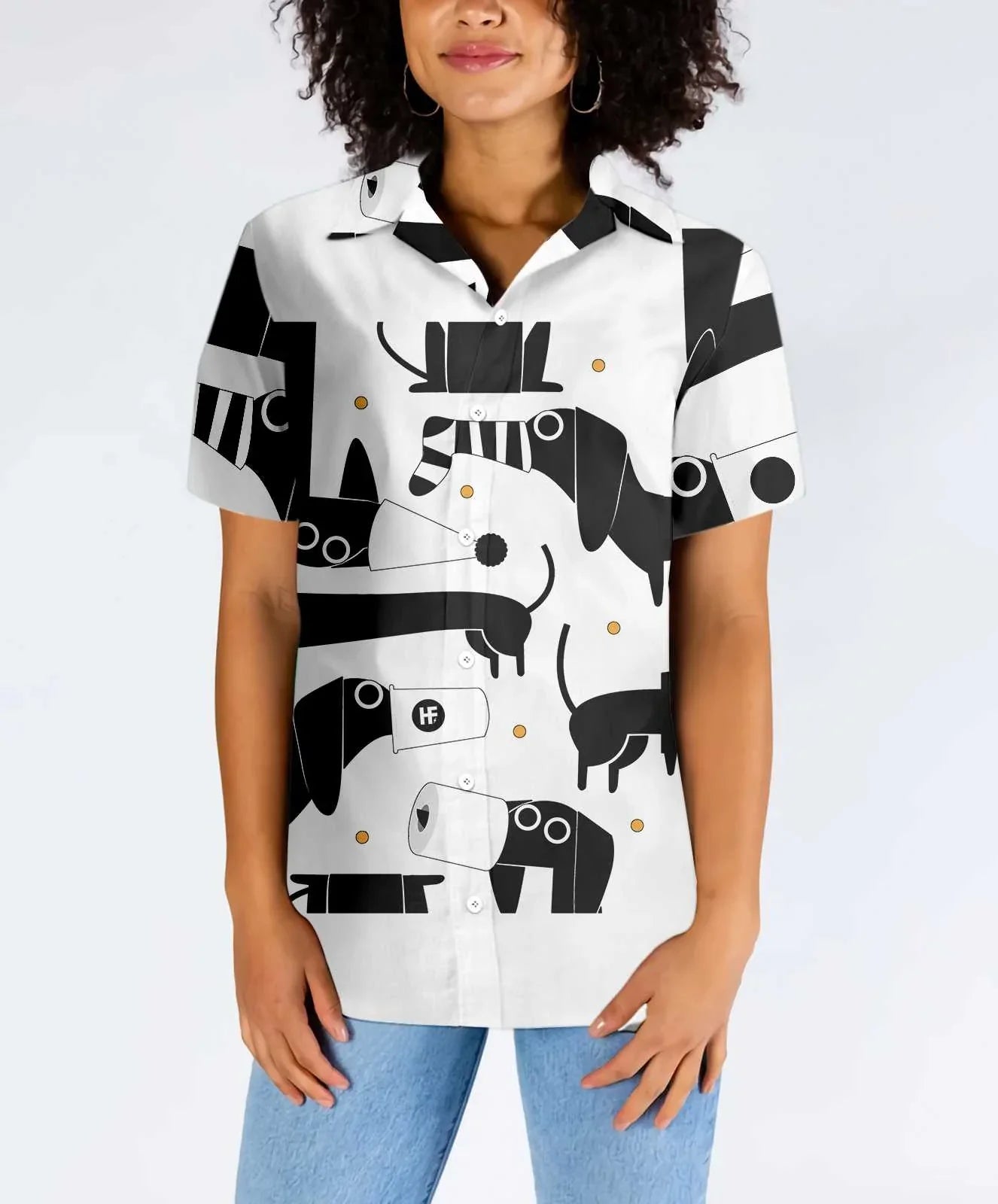 Dachshund Pattern Hawaiian Shirt, All My Dog Dachshund Pattern Aloha Shirt For Men And Women, Perfect Gift For Dachshund Lovers, Dog Lovers