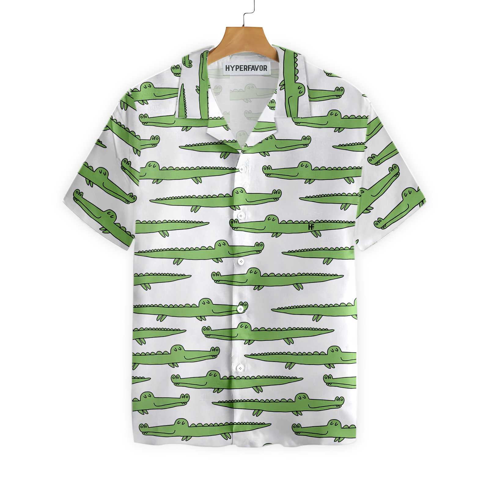 Alligator Seamless Pattern Hawaiian Shirt, Alligator Aloha Shirt For Men And Women, Perfect Gift For Alligator Lovers