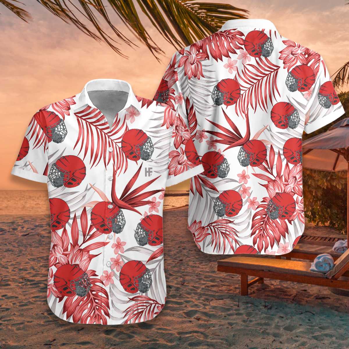 Hockey Hawaiian Shirt, Tropical Aloha Shirt For Men And Women, Best Gift For Hockey Lovers