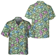 American Currency Banknotes Seamless Pattern Dollar Hawaiian Shirt, Funny Money Aloha Shirt Gift For Men
