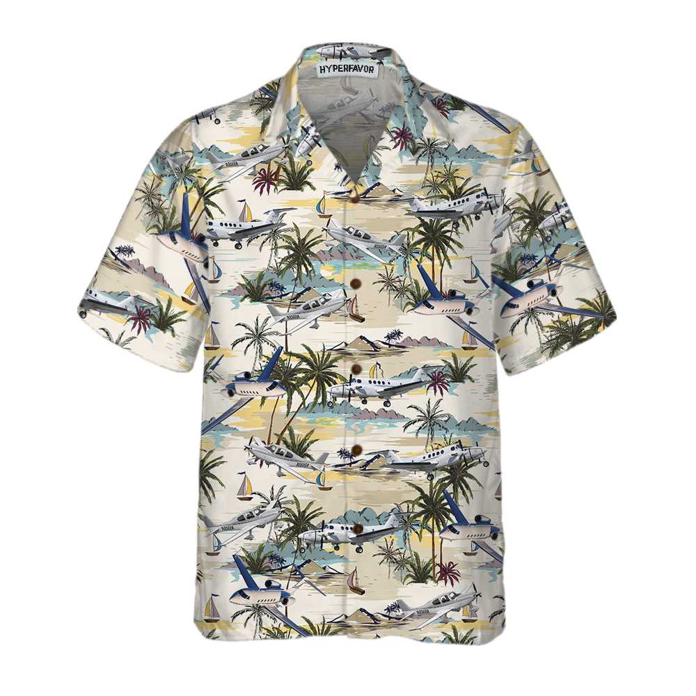 Army Aviation Aircraft Tropical Pattern Hawaiian Shirt, Tropical Aviation Aloha Shirt For Men, Best Gift For Summer, Husband, Wife, Boyfriend, Girlfriend