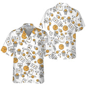 Basketball Pattern Hawaiian Shirt, Basketball Pattern Hawaiian Shirt For Adults, Best Hawaiian Basketball Shirt For Basketball Players