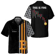 Bitcoin Just Hold It Hawaiian Shirt, Bitcoin Aloha Shirt For Men - Perfect Gift For Bitcoin Lovers, Family, Friends, Husband, Boyfriend