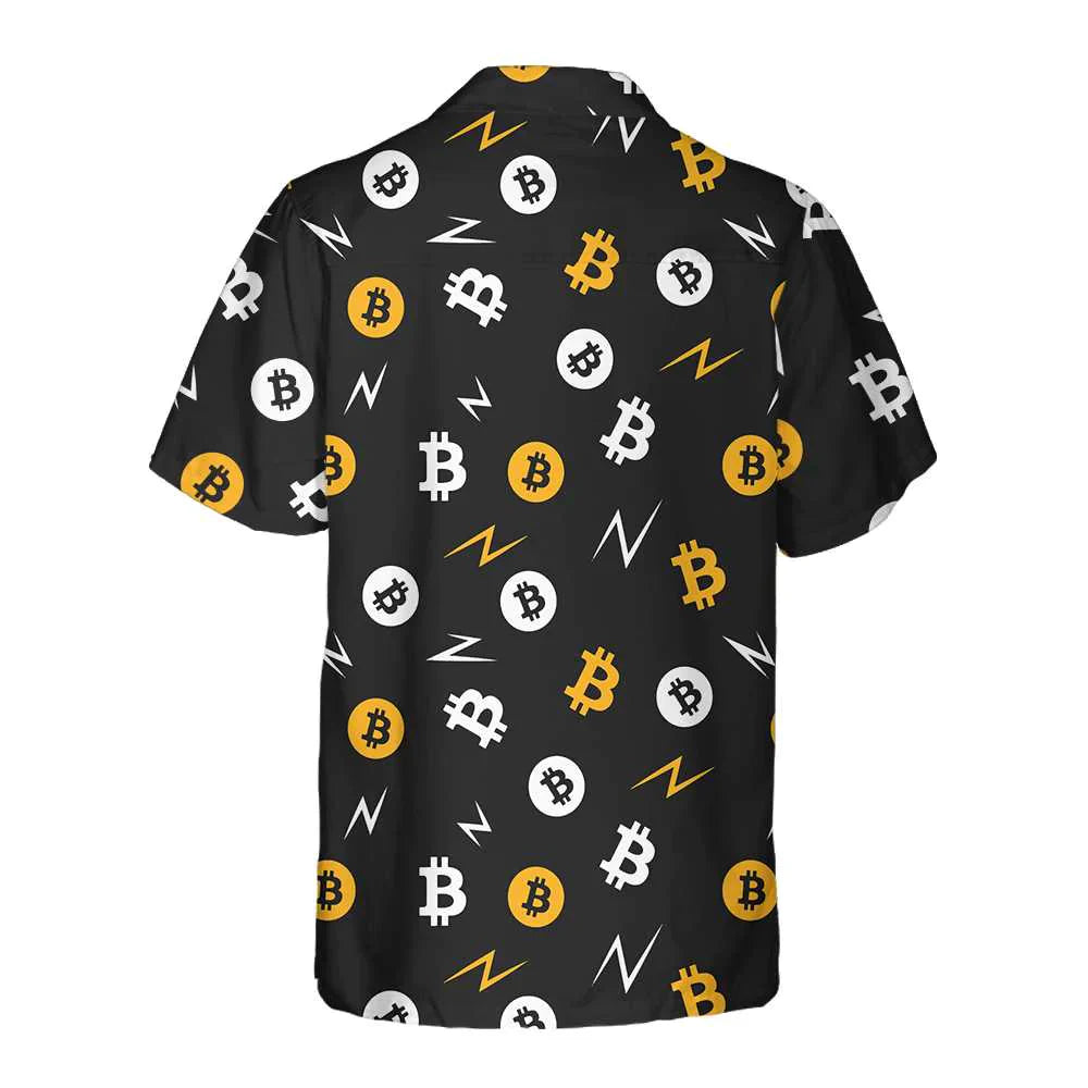 Bitcoin Miner Hawaiian Shirt, Unique Bitcoin Aloha Shirt For Men - Perfect Gift For Bitcoin Lovers, Family, Friends