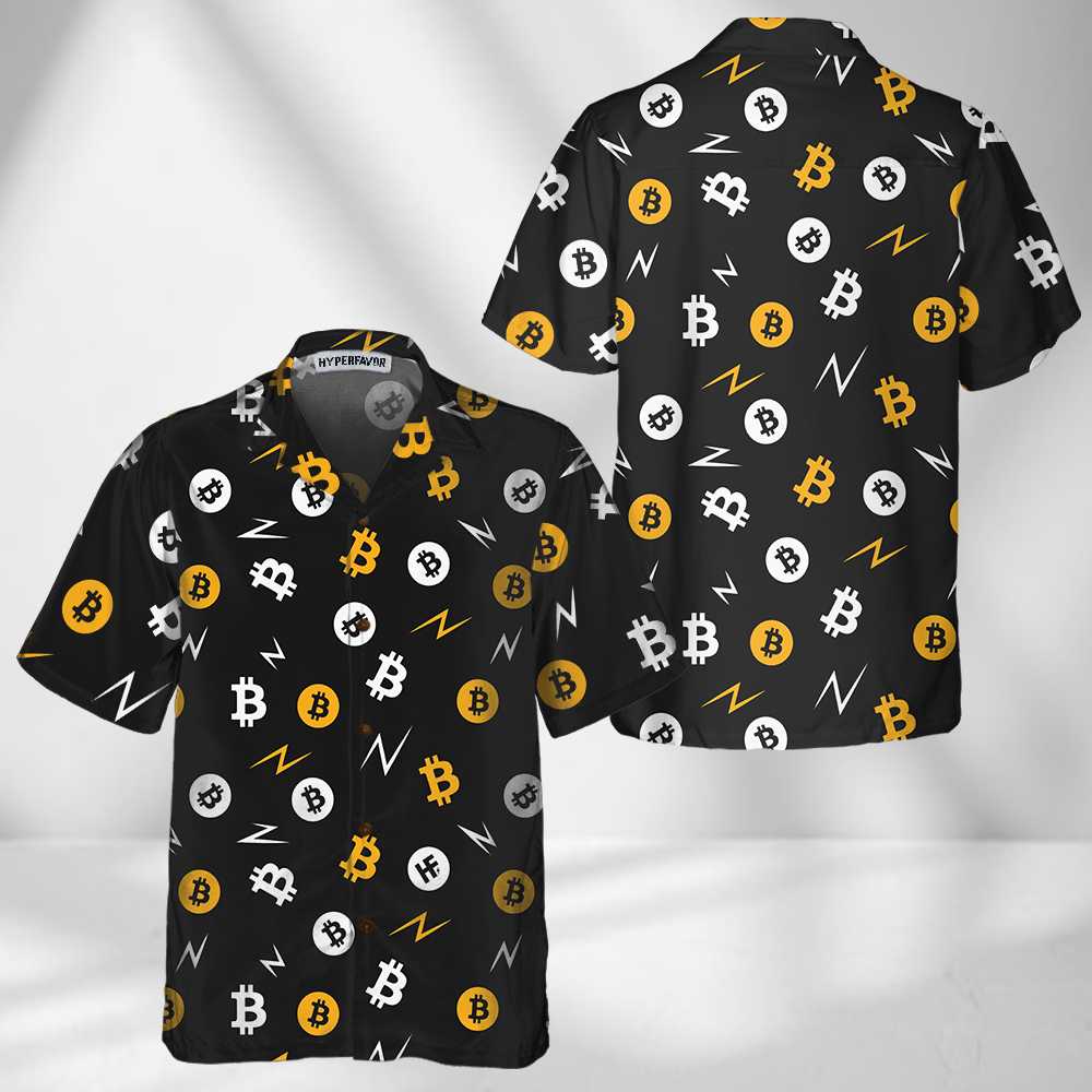 Bitcoin Miner Hawaiian Shirt, Unique Bitcoin Aloha Shirt For Men - Perfect Gift For Bitcoin Lovers, Family, Friends