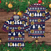 Bitcoin Ugly Christmas Hawaiian Shirt, Christmas Aloha Shirt For Men - Perfect Gift Husband, Boyfriend, Family, Friends