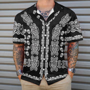 Black And White Sugar Skull Calavera Hawaiian Shirt, Day Of The Dead Mexican Skull Shirt, Best Gift For Husband, Boyfriend, Friends, Family