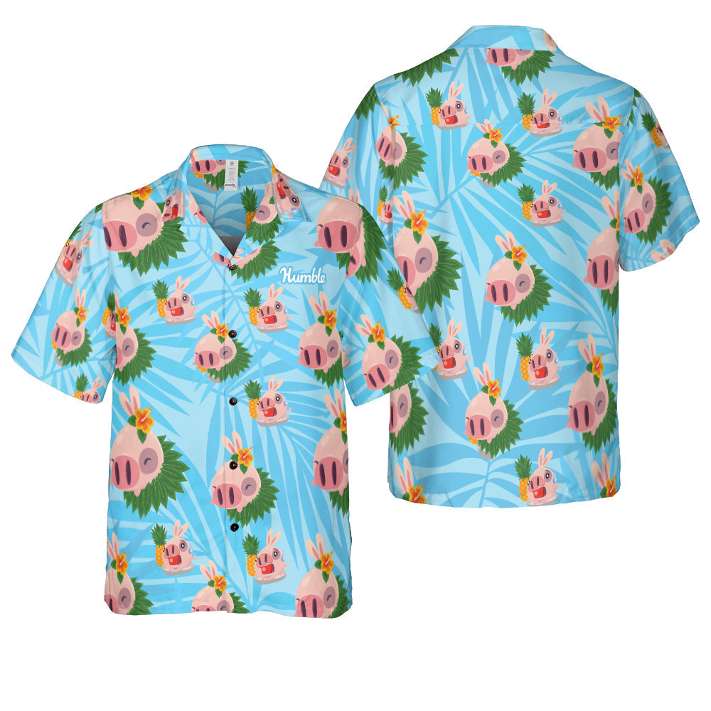 Bob Mills Humble Light Blue Hawaiian Shirt, Best Gift For lover, Friend, Family