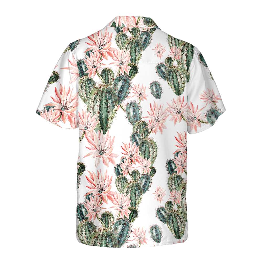 Cactus Makes Perfect Hawaiian Shirt, Floral Cactus Hawaiian Shirt, Cactus Shirt For Men And Women