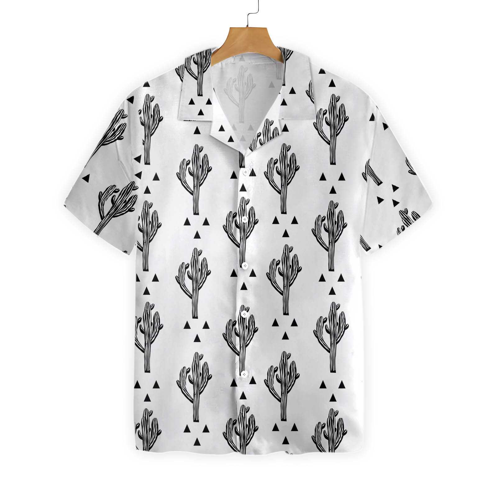 Cactus Seamless Pattern Hawaiian Shirt, Best Gift For Friend, Family