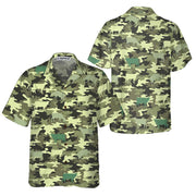 Camouflage Cow Hawaiian Shirt, Cow Shirt For Men & Women, Funny Cow Print Shirt, Best Gift For Friend, Family