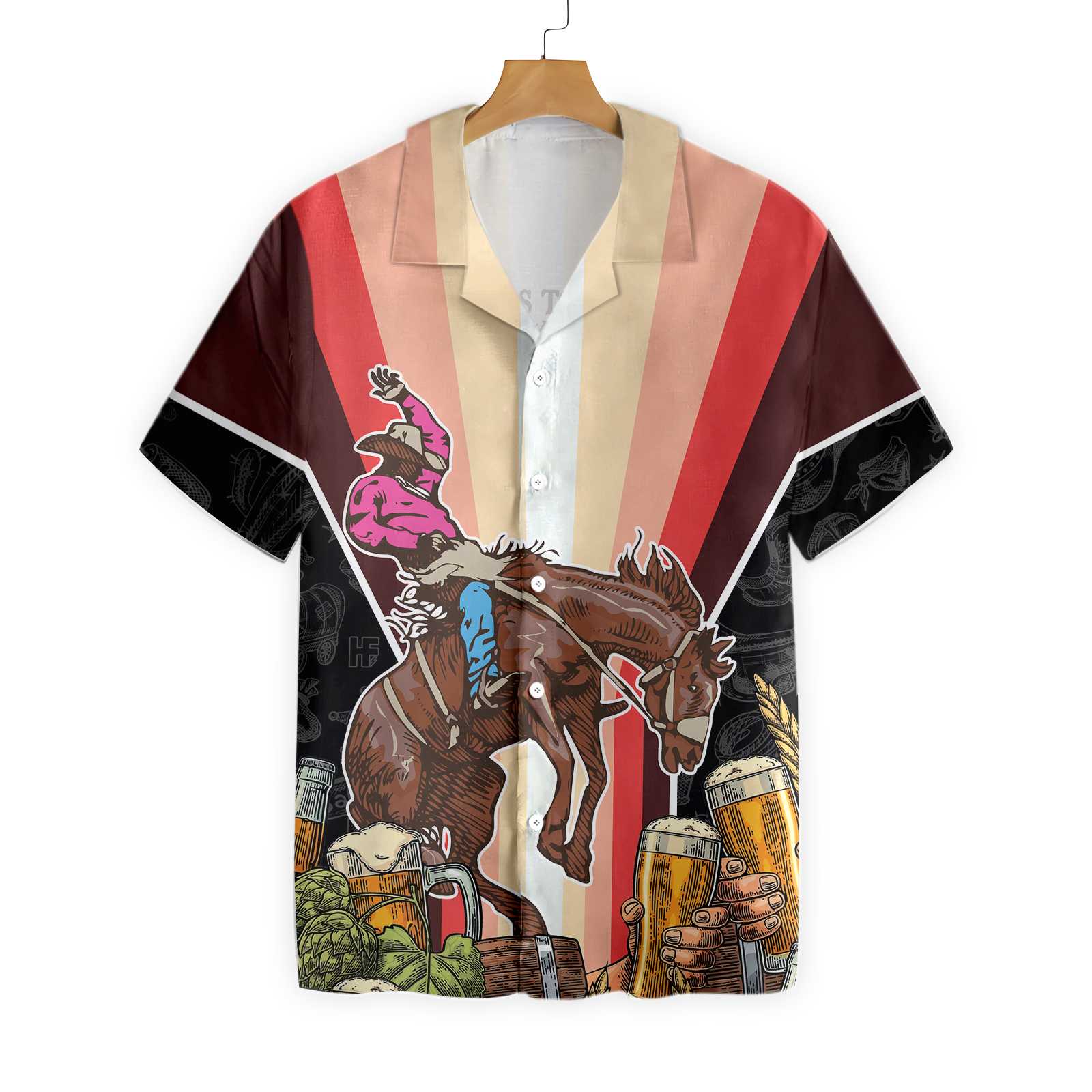 Cheers to the Weekend Rodeo Hawaiian Shirt, Best Gift For lover, Friend, Family