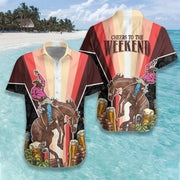 Cheers to the Weekend Rodeo Hawaiian Shirt, Best Gift For lover, Friend, Family