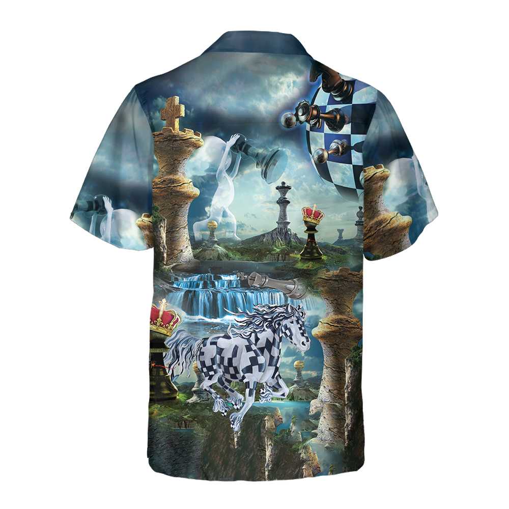 Chess Character Hawaiian Shirt, Unique Chess Shirt For Men & Women, Gift For Chess Player, Friend, Family