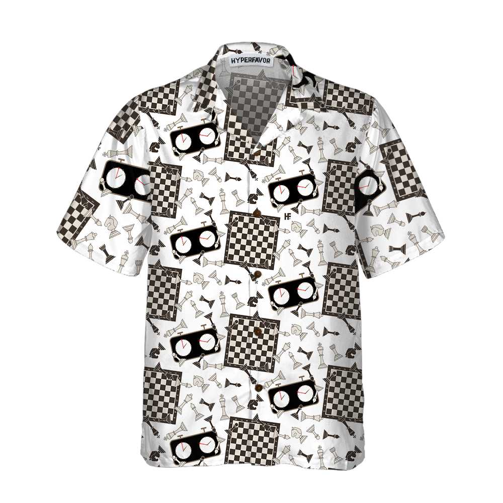 Chess Player Hawaiian Shirt, Unique Chess Shirt For Men & Women, Gift For Chess Player, Gift For Chess Player, Friend, Family